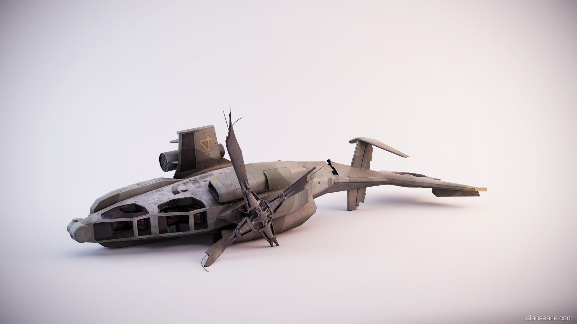 Downed Attack Chopper